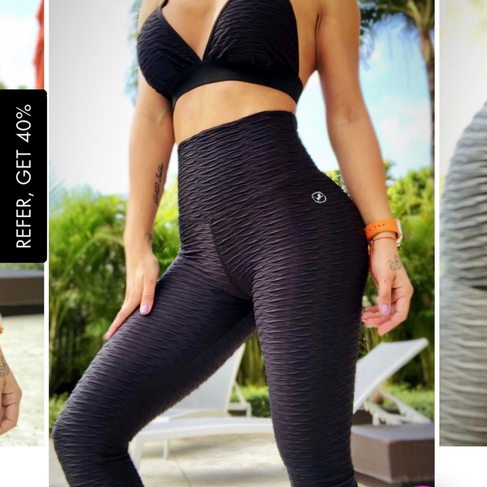 ABS2B zero flaw scrunch leggings